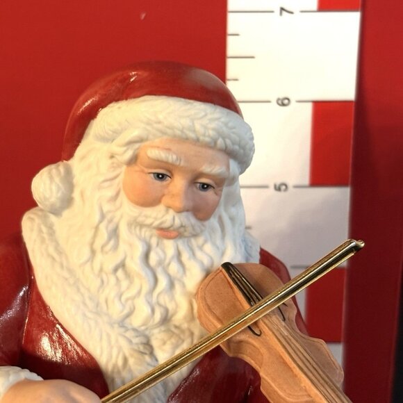 Lenox Fiddling with Friends Santa Figurine Christmas 2017 Limited Edition 7” - Picture 8 of 9